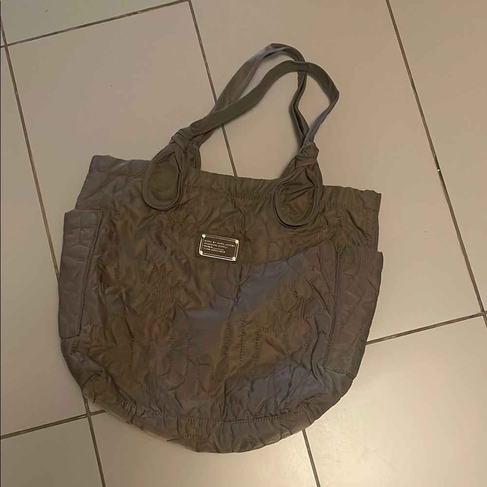 Marc By Marc Jacobs Tan Tote Bag with Textured Design